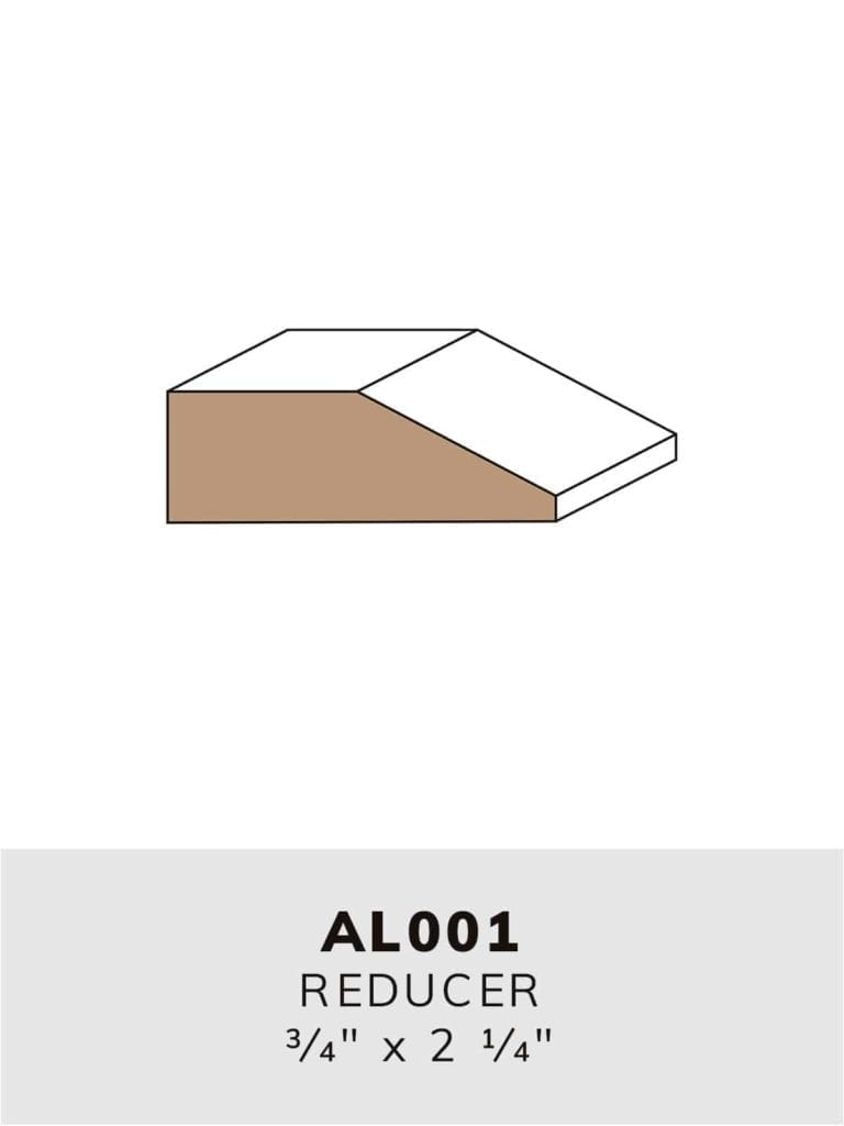 AL001 reducer-moulding profile