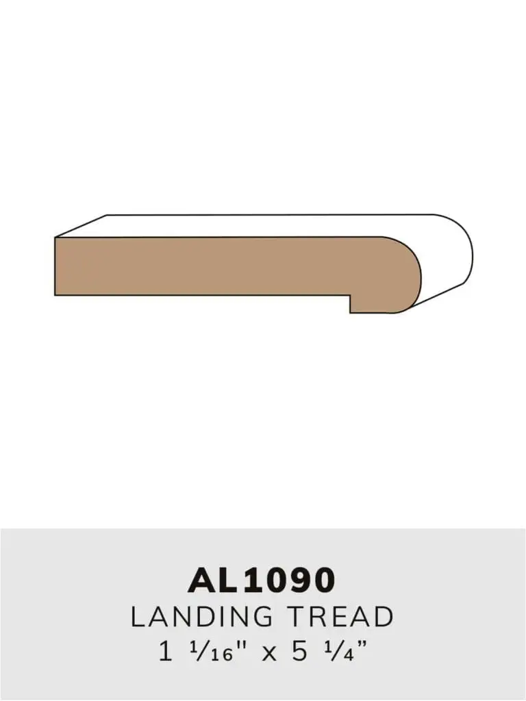 AL1090 landing tread-moulding profile