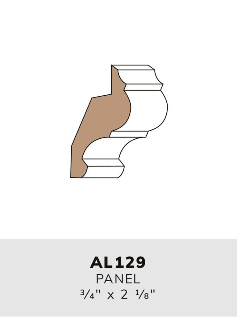 AL129 panel-moulding profile