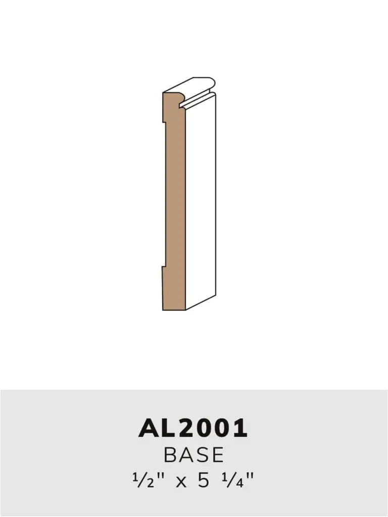 AL2001 base-moulding profile
