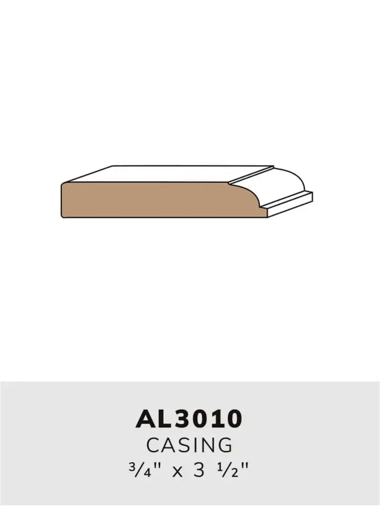 AL3010 casing-moulding profile