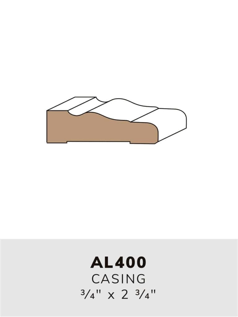 AL400 casing-moulding profile