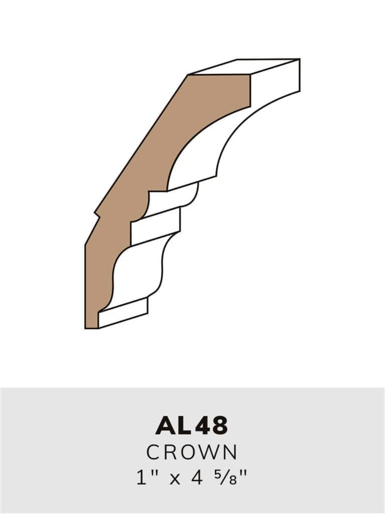AL48 crown-moulding profile