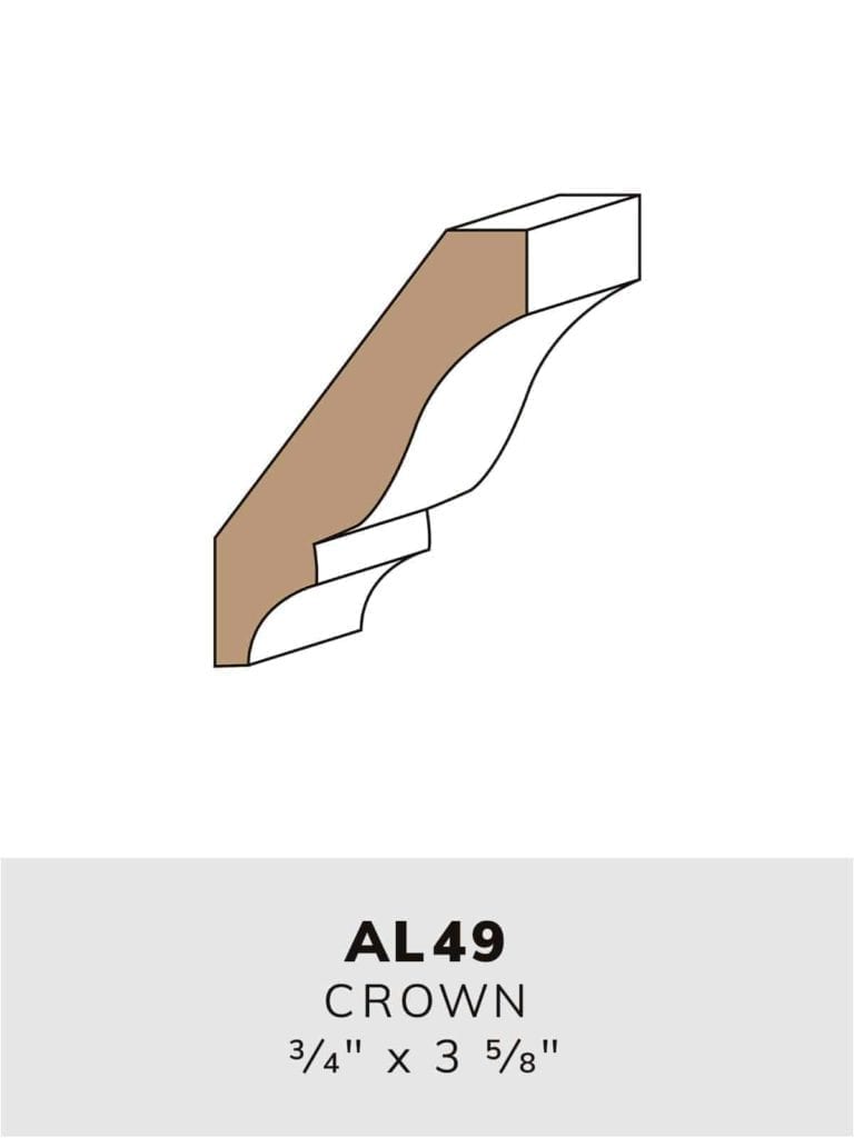 AL49 crown-moulding profile