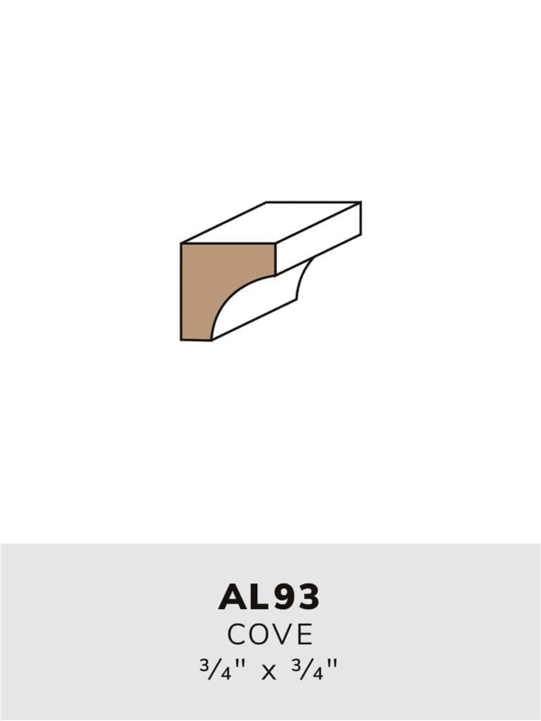 AL93 cove-moulding profile